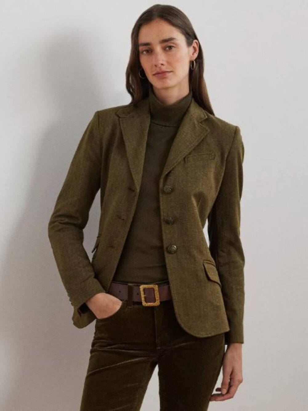 Ralph Lauren Herringbone Jacquard Blazer